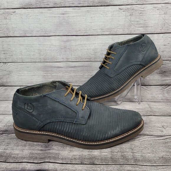 Mens Bugatti Ribbed Detailed Low Ankle Boots 311-60932-1500 Size EU 43 US 9 - Picture 1 of 7